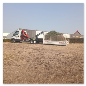 Location de benne Angoulême Cognac Barbezieux Charente